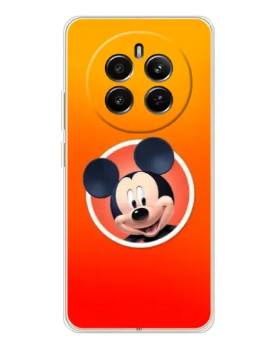 Чехол для Realme 12 с картинкой «Mickey в круге»