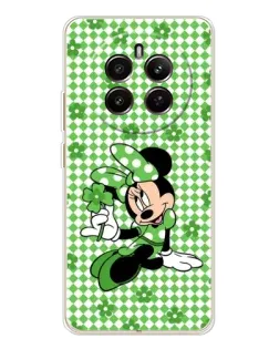 Чехол для Realme 12 с картинкой «Mickey в клетку»