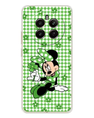 Чехол для Realme 12 с картинкой «Mickey в клетку»