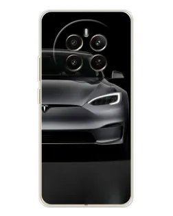 Чехол для Realme 12 с картинкой «Tesla Model S Look»