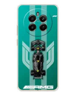 Чехол для Realme 12 с картинкой «Mercedes AMG Petronas»