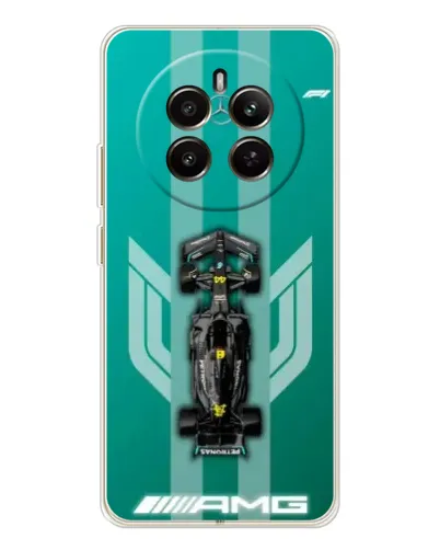 Чехол для Realme 12 с картинкой «Mercedes AMG Petronas»