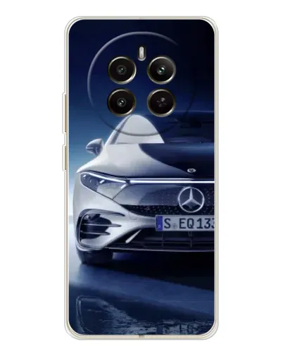 Чехол для Realme 12 с картинкой «Mercedes EQ — будущее»