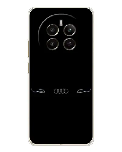 Чехол для Realme 12 с картинкой «Audi — световой подпись»