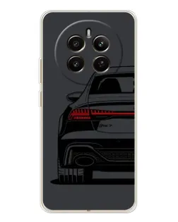 Чехол для Realme 12 с картинкой «Задняя часть Audi — арт»
