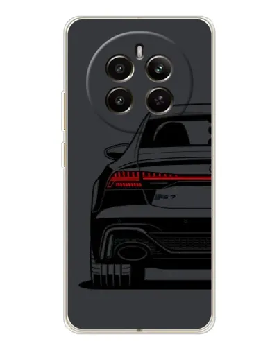 Чехол для Realme 12 с картинкой «Задняя часть Audi — арт»
