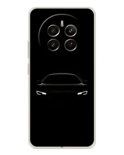 Чехол для Realme 12 с картинкой «Взгляд Audi в темноте»