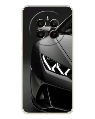 Чехол для Realme 12 с картинкой «Lamborghini фары детализация»