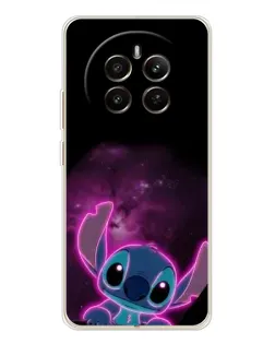 Чехол для Realme 12 с картинкой «Неоновый Stitch»