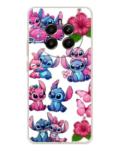 Чехол для Realme 12 с картинкой «Стикеры Stitch и Angel» Чехол для Realme 12 с картинкой «Стикеры Stitch и Angel»