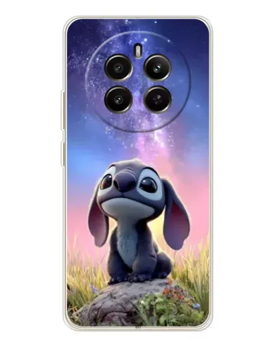 Чехол для Realme 12 с картинкой «Стич на рассвете» Чехол для Realme 12 с картинкой «Стич на рассвете»