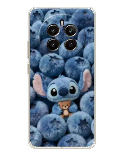 Чехол для Realme 12 с картинкой «Стич и голубика» Чехол для Realme 12 с картинкой «Стич и голубика»