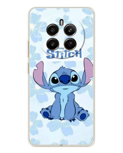 Чехол для Realme 12 с картинкой «Stitch среди цветов» Чехол для Realme 12 с картинкой «Stitch среди цветов»