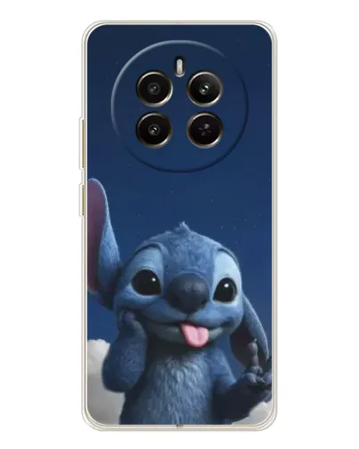 Чехол для Realme 12 с картинкой «Стич в облаках» Чехол для Realme 12 с картинкой «Стич в облаках»