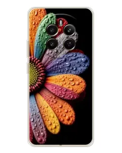 Чохол для Realme 12 з картинкою «Райдужна квітка»