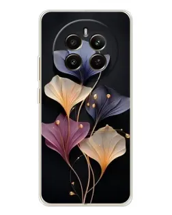 Чохол для Realme 12 з картинкою «Лілові квіти грації»
