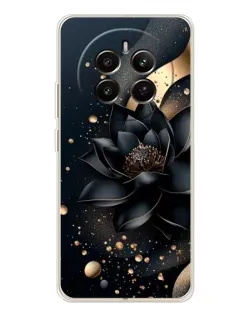 Чохол для Realme 12 з картинкою «Чорний лотос»