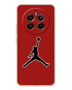 Чохол для Realme 13 4G з картинкою «Jordan Red Back»