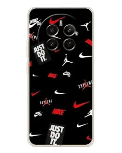Чохол для Realme 13 4G з картинкою «Nike Mix Pattern»