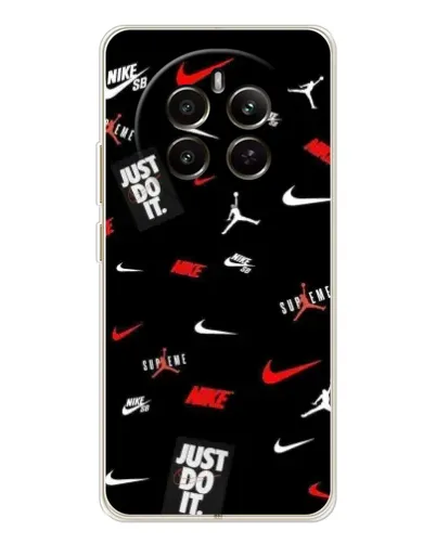 Чехол для Realme 13 4G с картинкой «Nike Mix Pattern»