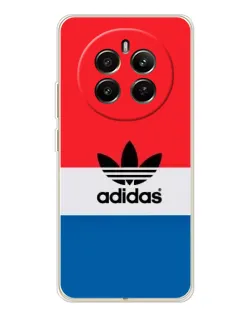 Чехол для Realme 13 4G с картинкой «Ретро блоки Adidas»