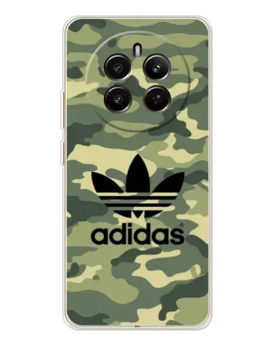 Чехол для Realme 13 4G с картинкой «Милитари стиль Adidas» Чехол для Realme 13 4G с картинкой «Милитари стиль Adidas»