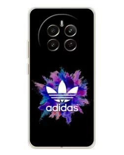 Чехол для Realme 13 4G с картинкой «Взрыв красок Adidas»