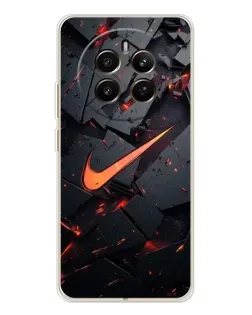 Чохол для Realme 13 4G з картинкою «Nike — ефект розломів»
