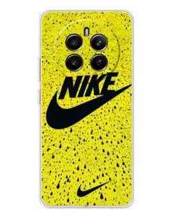 Чохол для Realme 13 4G з картинкою «Жовтий текстурний Nike»