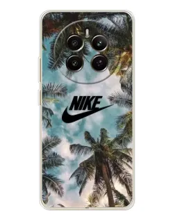 Чохол для Realme 13 4G з картинкою «Тропічний принт Nike»
