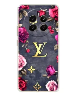 Чехол для Realme 13 4G с картинкой «Цветочный Louis Vuitton»