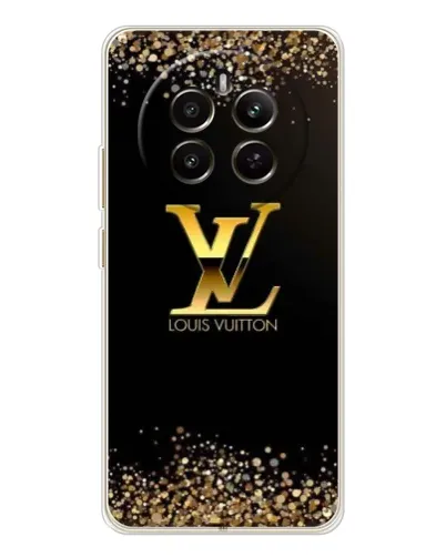 Чехол для Realme 13 4G с картинкой «LV — золотые искры»