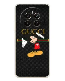 Чехол для Realme 13 4G с картинкой «Микки Маус Gucci»
