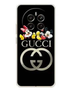Чехол для Realme 13 4G с картинкой «Gucci — герои Disney»
