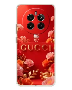 Чехол для Realme 13 4G с картинкой «Gucci — золотой сад»