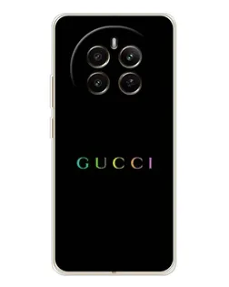 Чехол для Realme 13 4G с картинкой «Gucci — неоновый минимализм»