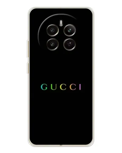 Чехол для Realme 13 4G с картинкой «Gucci — неоновый минимализм» Чехол для Realme 13 4G с картинкой «Gucci — неоновый минимализм»