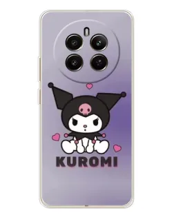 Чохол для Realme 13 4G з картинкою «Kuromi — фіолетовий арт»
