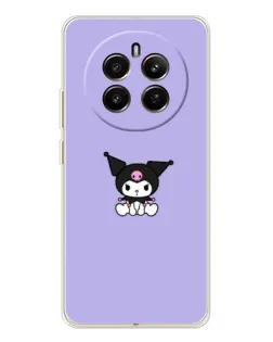 Чохол для Realme 13 4G з картинкою «Kuromi — фіолетовий мінімалізм»