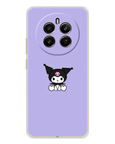 Чехол для Realme 13 4G с картинкой «Kuromi — фиолетовый минимализм» Чехол для Realme 13 4G с картинкой «Kuromi — фиолетовый минимализм»