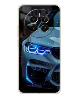 Чохол для Realme 13 4G з картинкою «Погляд BMW з синіми фарами» Чохол для Realme 13 4G з картинкою «Погляд BMW з синіми фарами»