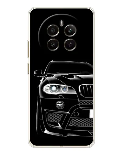 Чехол для Realme 13 4G с картинкой «Темный силуэт BMW» Чехол для Realme 13 4G с картинкой «Темный силуэт BMW»