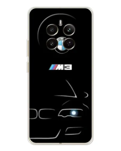 Чехол для Realme 13 4G с картинкой «Минималистичный принт BMW M3» Чехол для Realme 13 4G с картинкой «Минималистичный принт BMW M3»