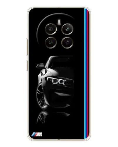 Чехол для Realme 13 4G с картинкой «Силуэт BMW в темноте» Чехол для Realme 13 4G с картинкой «Силуэт BMW в темноте»