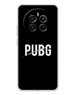 Чохол для Realme 13 4G з картинкою «PUBG — білий логотип»
