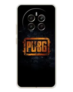 Чохол для Realme 13 4G з картинкою «PUBG — золотий логотип»
