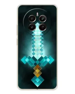 Чохол для Realme 13 4G з картинкою «Алмазний меч неон»