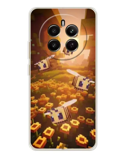Чехол для Realme 13 4G с картинкой «Поле подсолнухов»