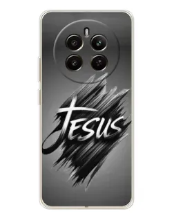 Чехол для Realme 13 4G с картинкой «Надпись Jesus Graffiti»