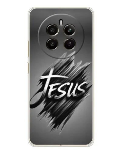 Чехол для Realme 13 4G с картинкой «Надпись Jesus Graffiti»
